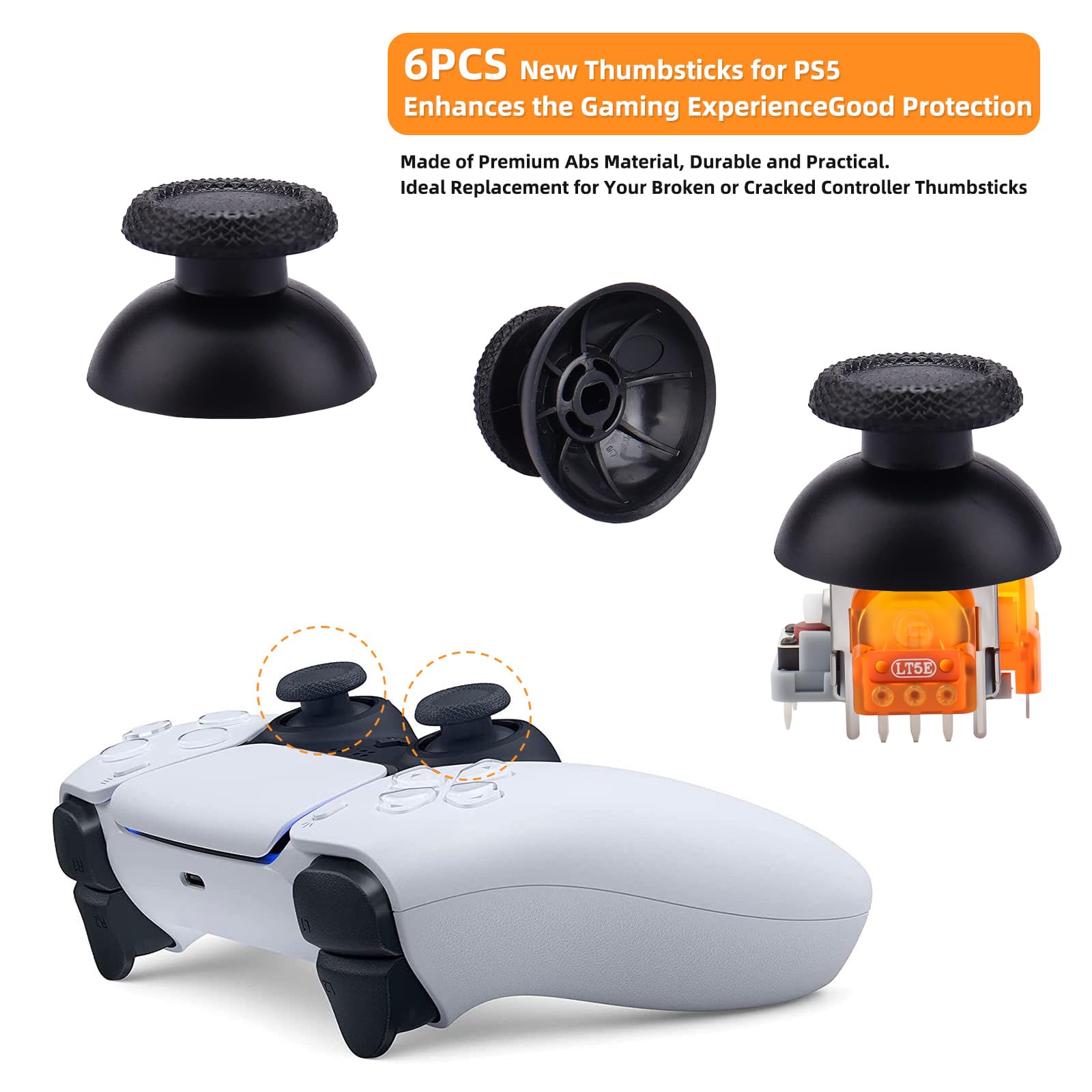 Amazon.com: HGamyox TMR Electromagnetic Joysticks Replacement for